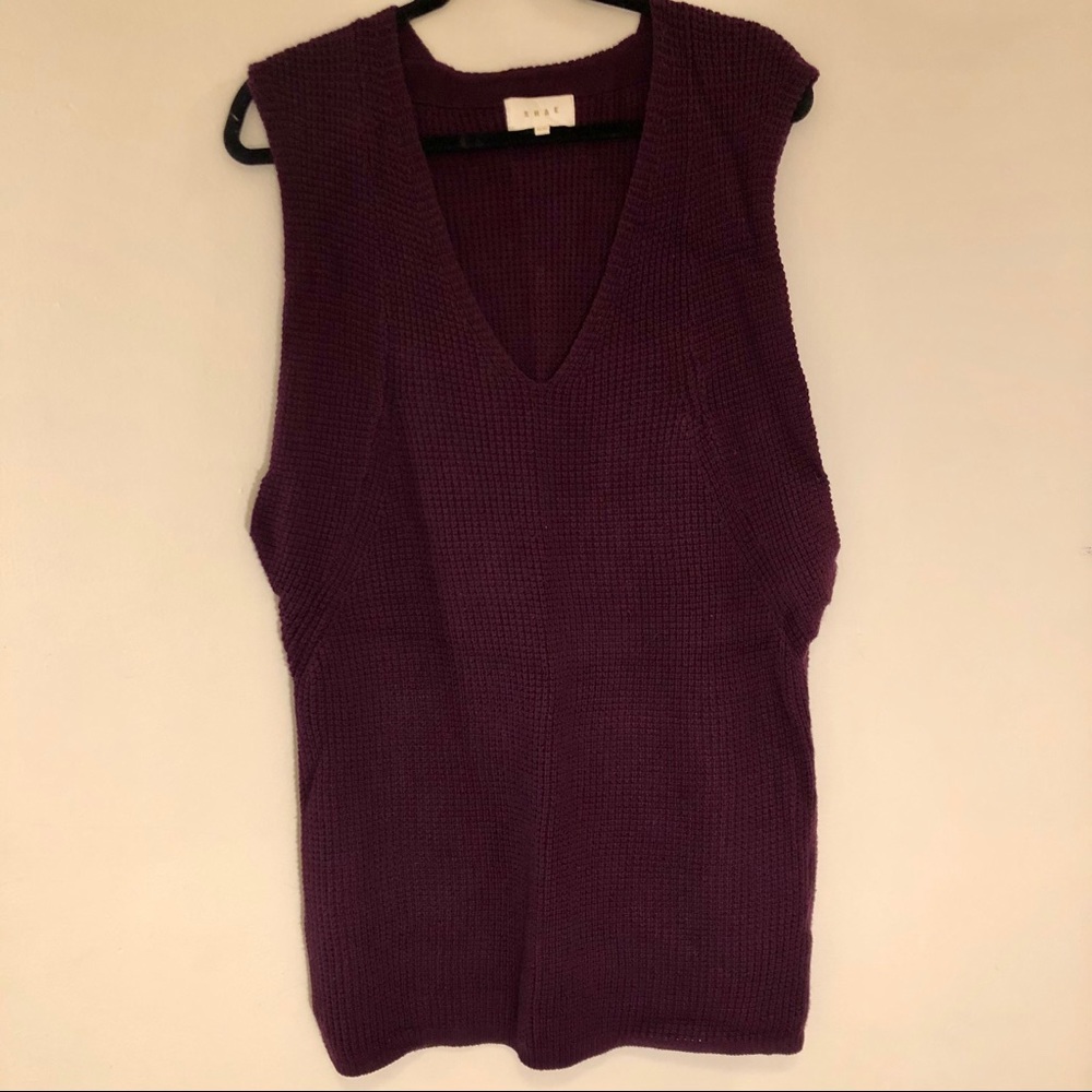 Anthropologie Shae Sweater Vest - Long, Sleeveless